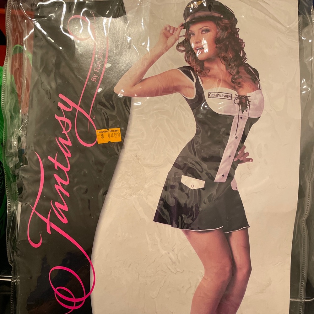 Fantasy captain layover costume
